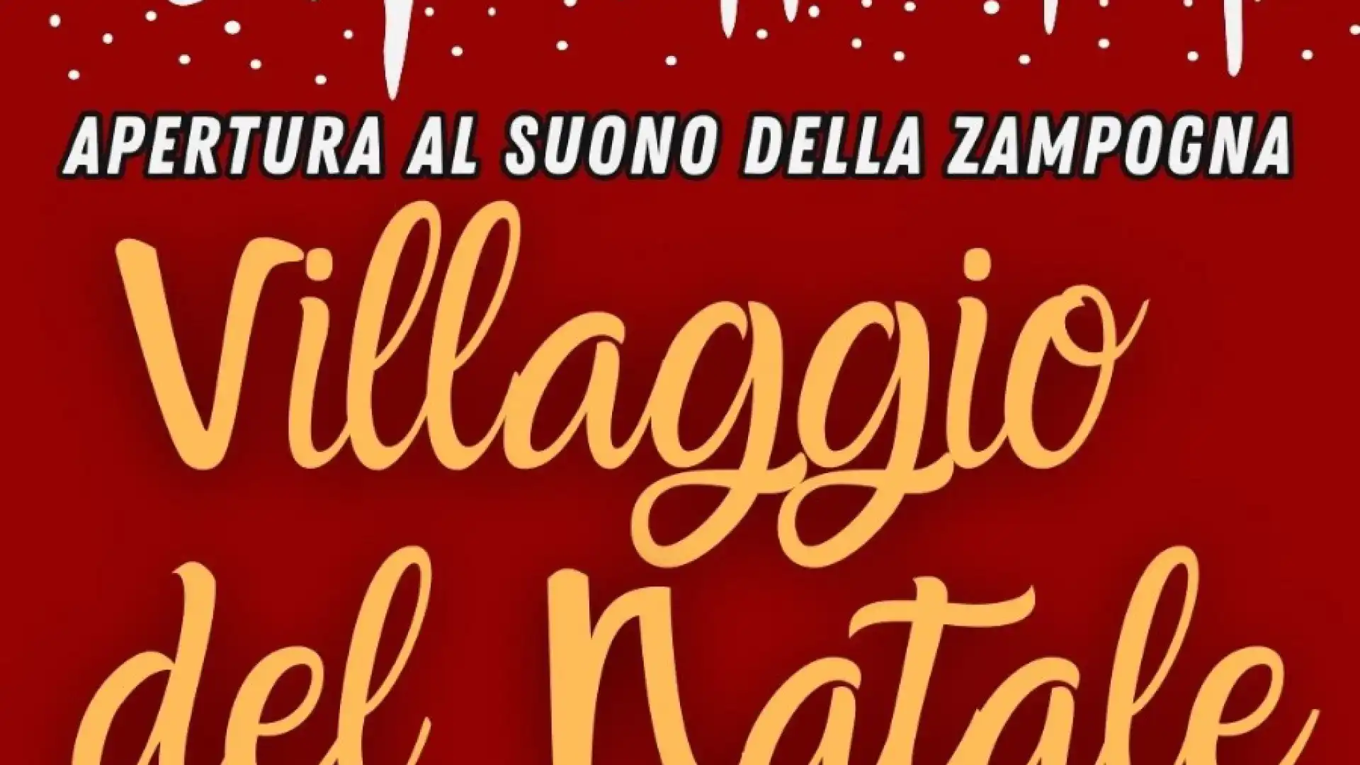 Castel Di Sangro: sabato 16 dicembre si aprono le porte del villaggio di Natale “La Miniera”.